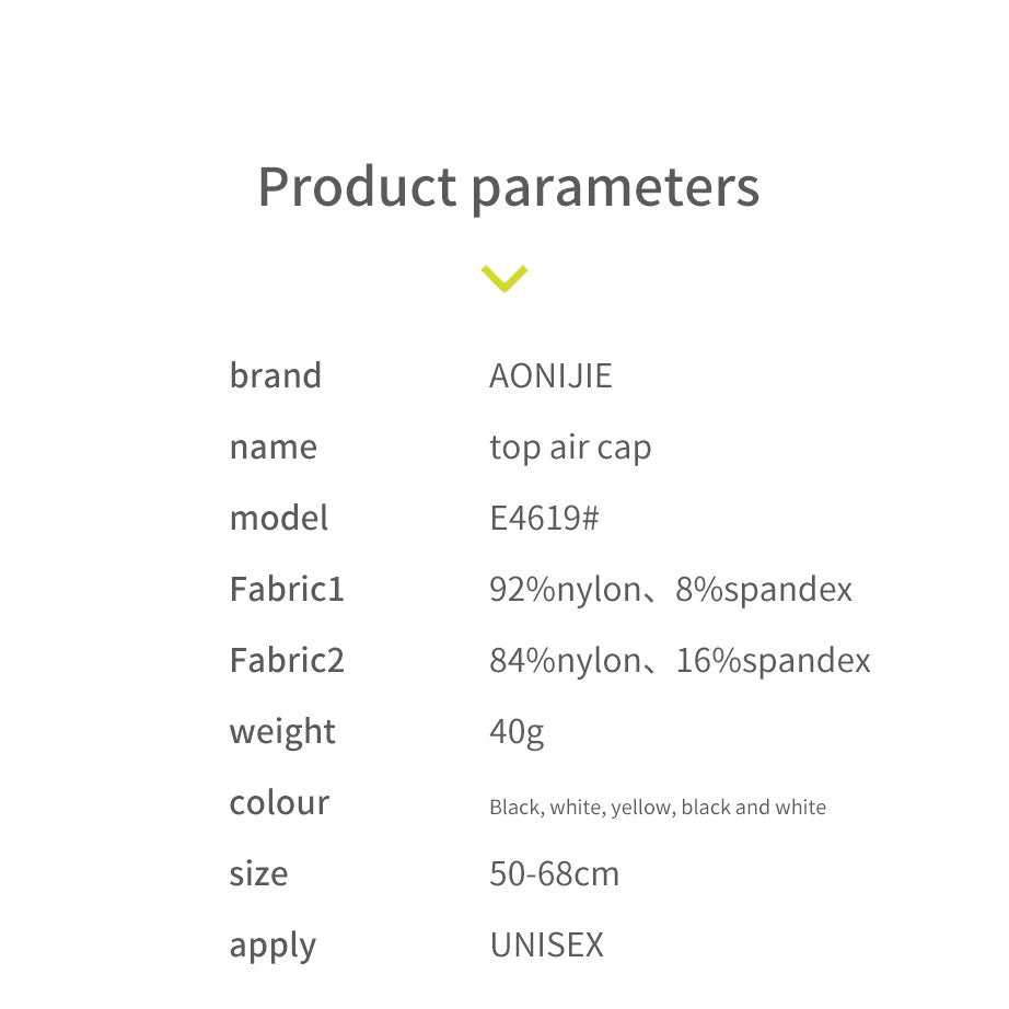 AONIJIE E4619 Running Cap Ultralight Sun Protection Running Visors Quick Drying