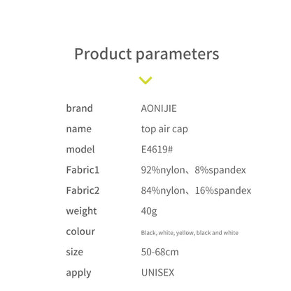 AONIJIE E4619 Running Cap Ultralight Sun Protection Running Visors Quick Drying