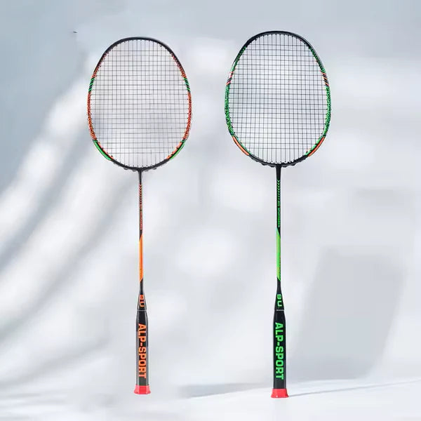 ALP SPORT 1pc SR - ALP SR Double-Edged 100% Full Carbon Fiber Badminton Racket 9U G5 24-35lbs