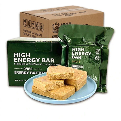 1 CASE - High Energy Bar (9 Boxes x 12pcs) - Exp. Date 2045 - SALTY