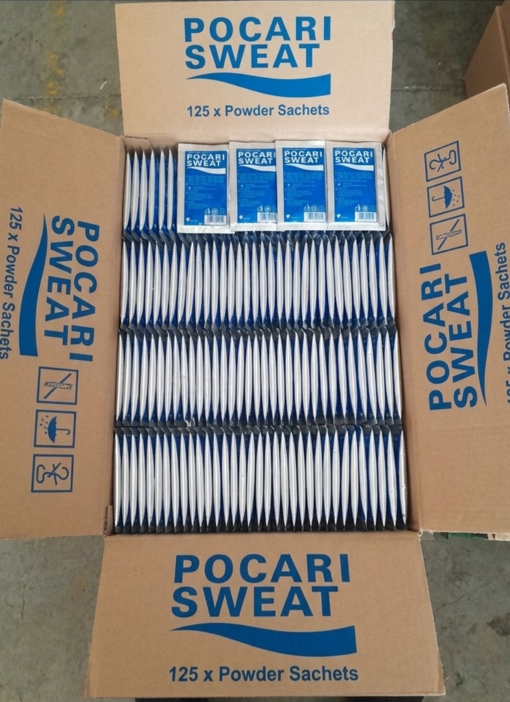 1 CASE - Pocari Sweat Powder 13g  (125 Sachets)