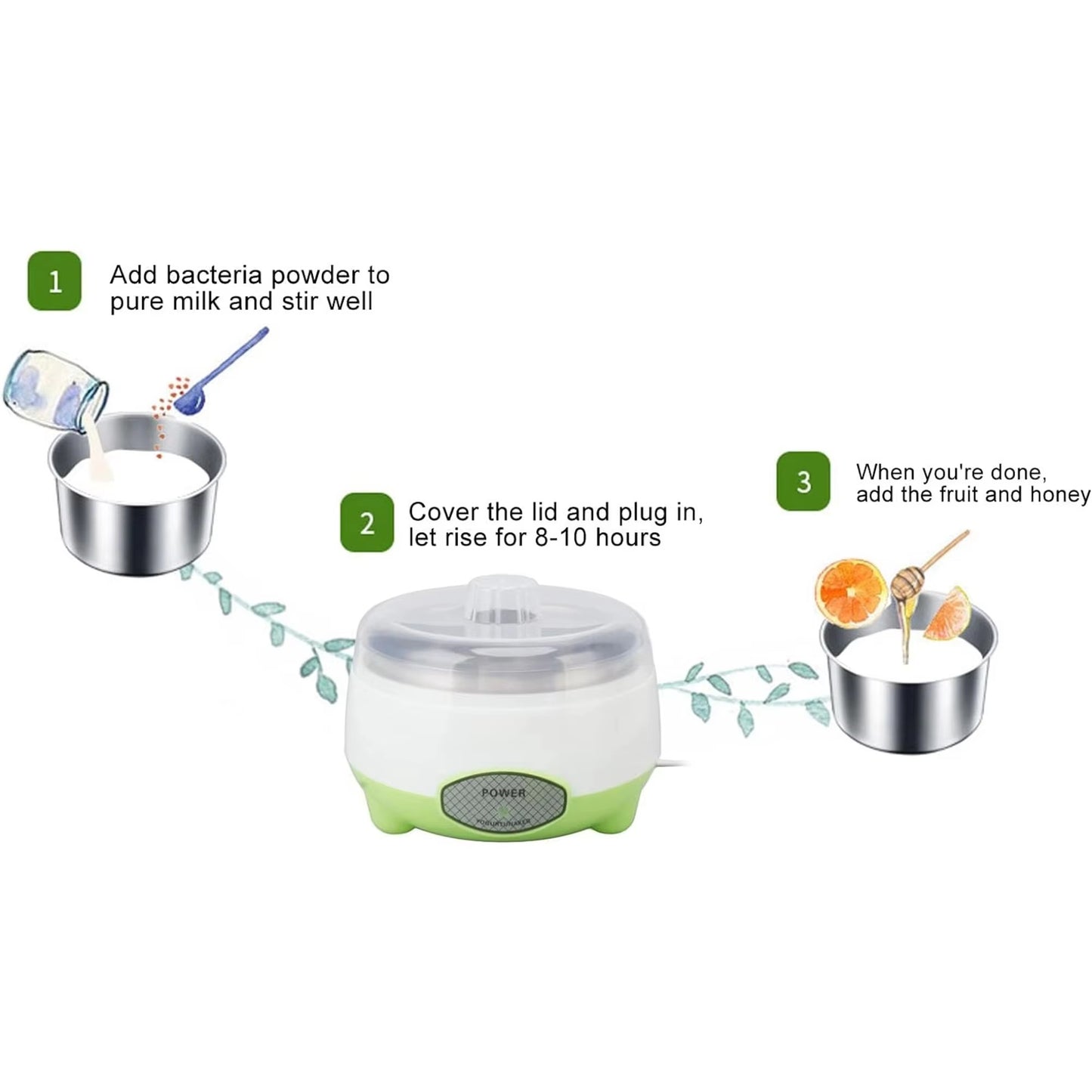 SEGOI YOGURT MAKER 1L - Make your own yogurt today