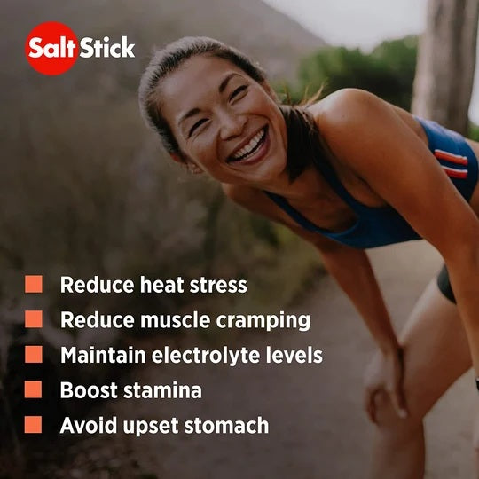 SALTSTICK Electrolyte Fastchews (Packet 10ct) - CITRUS BURST + CAFFEINE - Expiry Date: November 2027